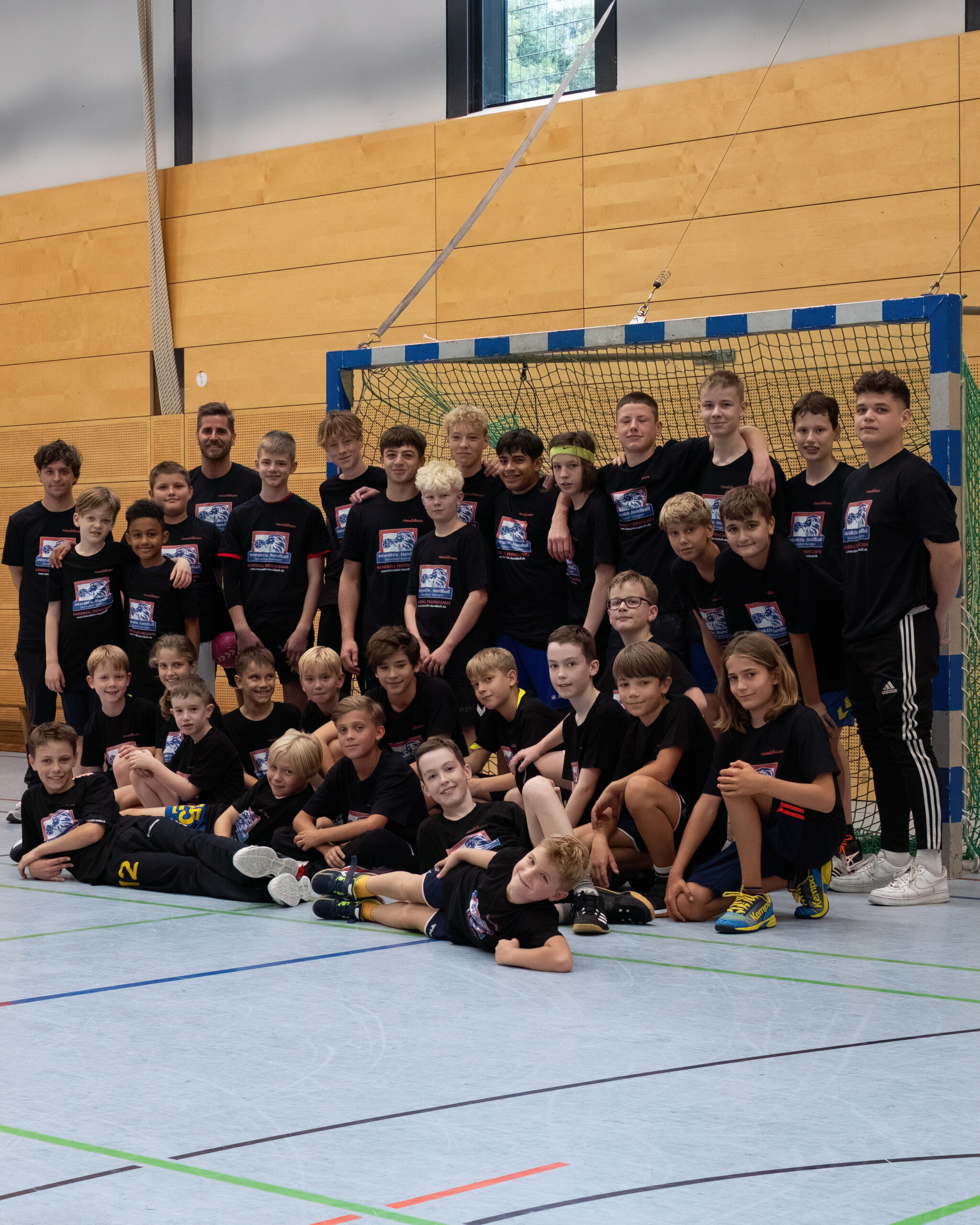 Read more about the article interaktiv blickt auf erfolgreiche Handballcamps zurück