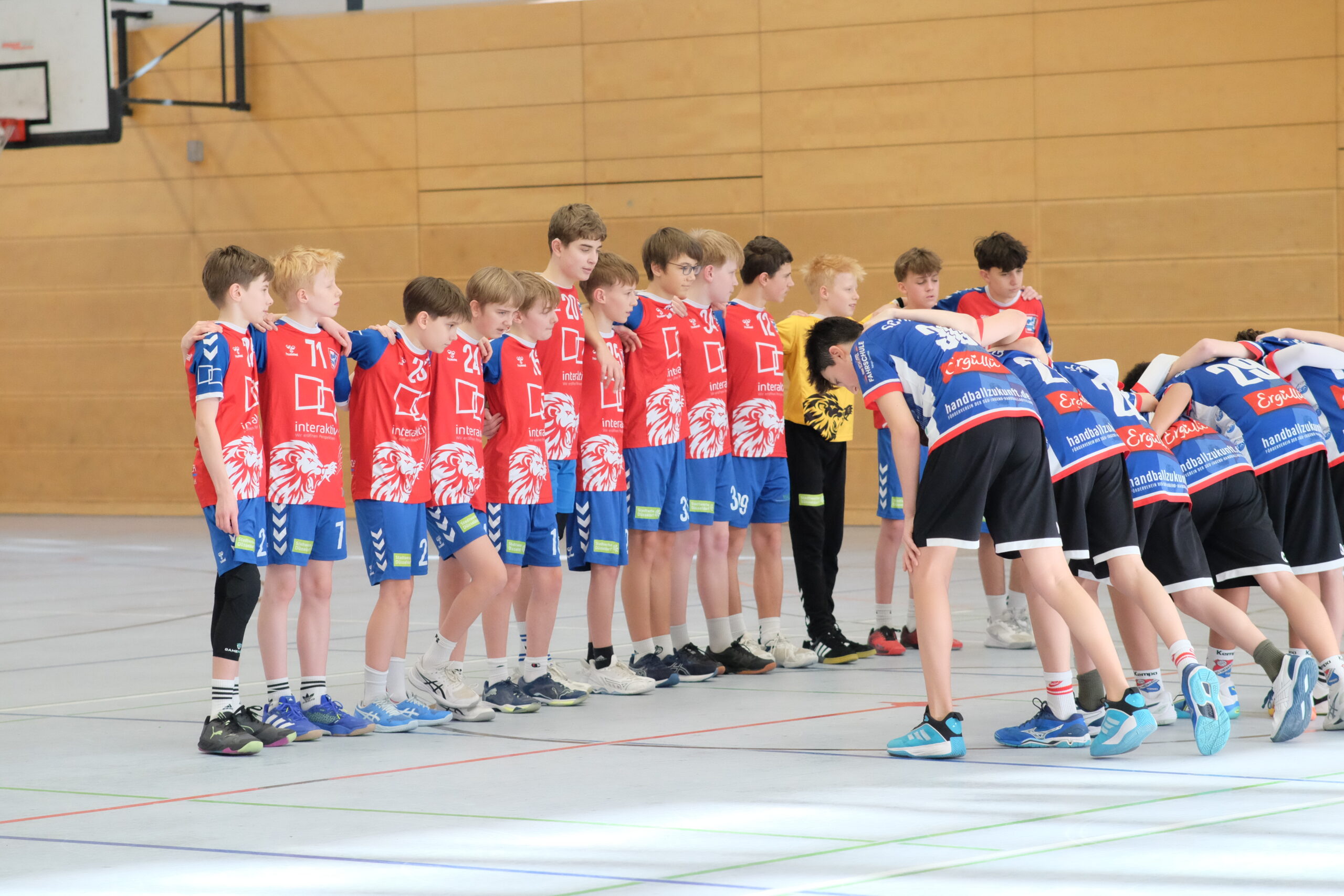 Mehr über den Artikel erfahren Drei Spiele, drei starke Auftritte für interaktiv . Handball