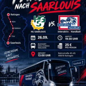 26.09.2026: HG Saarlouis – interaktiv . Handball