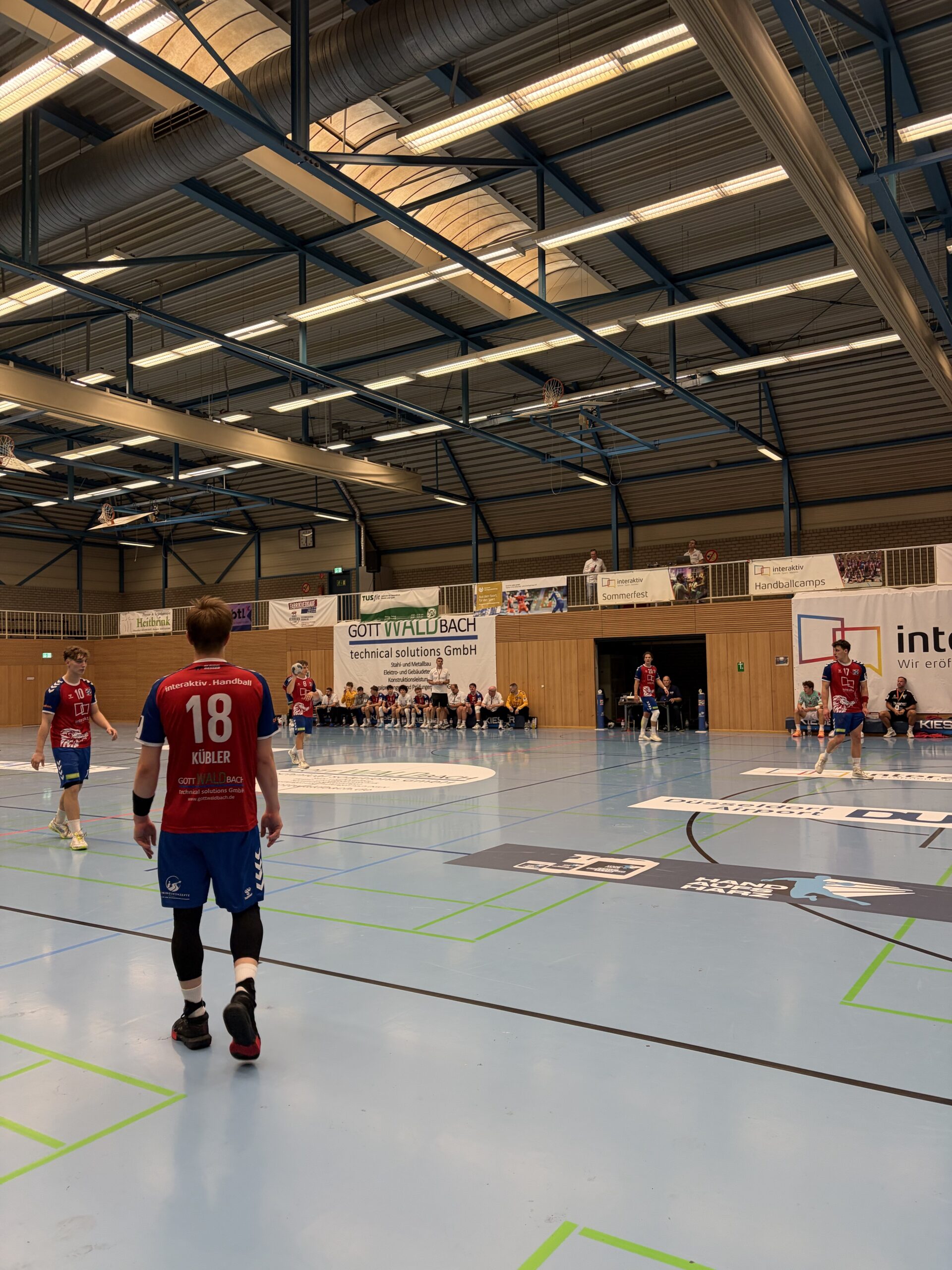 Mehr über den Artikel erfahren Nächster Härtetest: interaktiv . Handball empfängt den TV Gelnhausen
